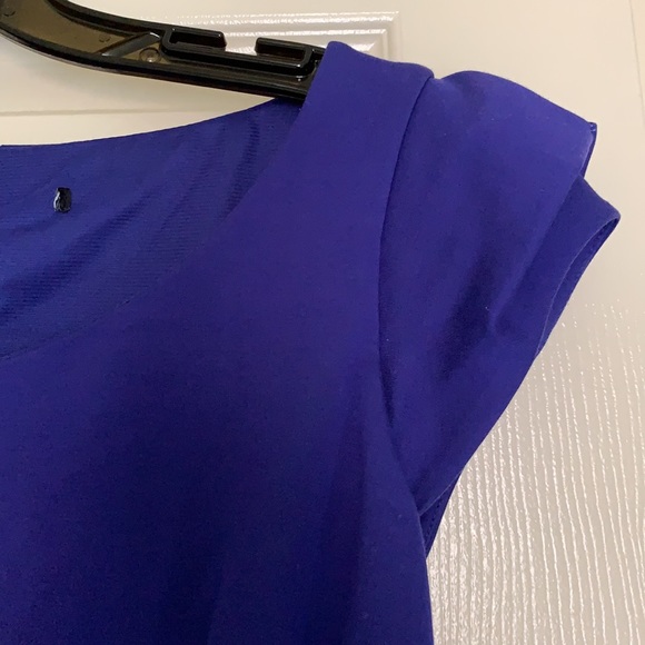 Antonio Melani Royal Purple Peplum dress - Picture 3 of 3